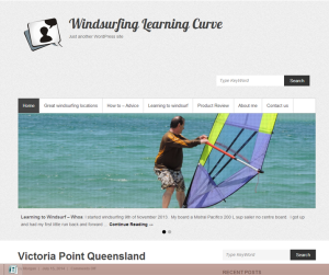 Windsurfinglearningcurve.com