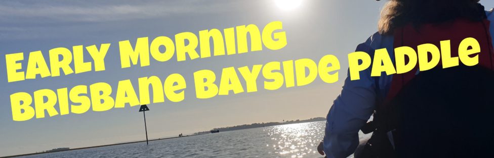 Lovely early morning paddle
